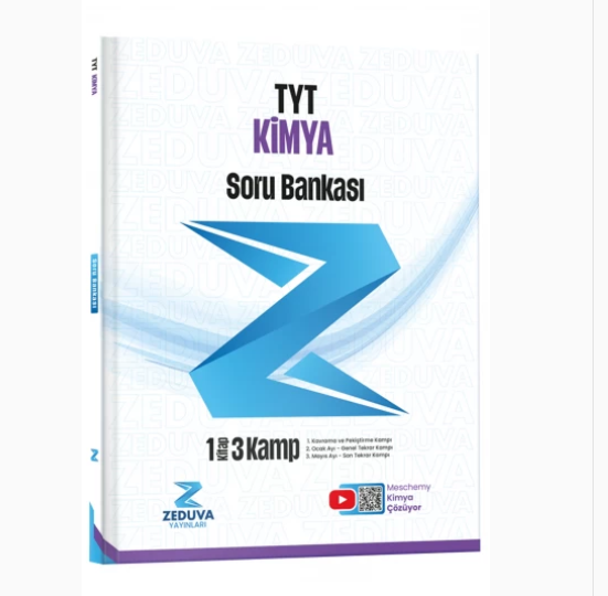 Zeduva Yayınları Meschemy Kimya TYT Kimya 1 Kitap 3 Kamp Soru Bankası