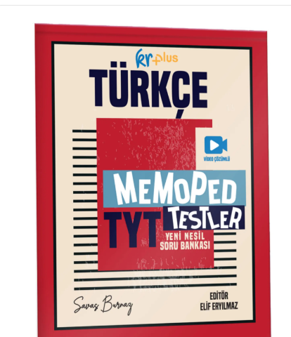 KR Plus TYT Türkçe Memoped Testler