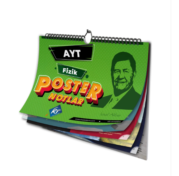 AYT Fizik Poster Notlar KR Akademi Yayınları