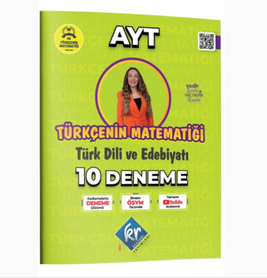 Gamze Hoca Türkçenin Matematiği AYT Türk Dili ve Edebiyatı 10 Deneme