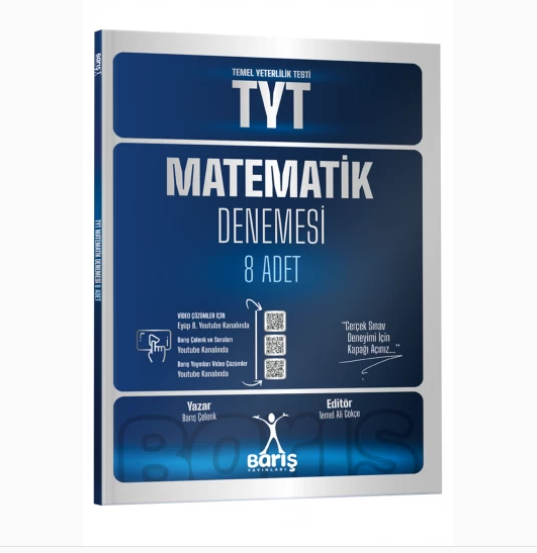 Barış Yayınları TYT Matematik Denemesi 8 Adet