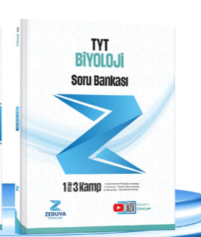 Zeduva Yayınları Biosem TYT Biyoloji 1 Kitap 3 Kamp Soru Bankası