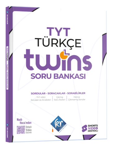 TYT Twins Türkçe Soru Bankası KR Akademi Yayınları