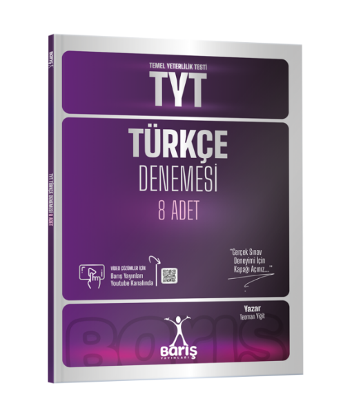 Barış Yayınları TYT Türkçe Denemesi 8 Adet