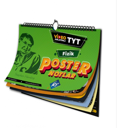 TYT Fizik Poster Notlar KR Akademi Yayınları
