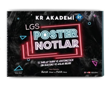 LGS İnkılap Tarihi ve Atatürkçülük Din Kültürü ve Ahlak Bilgisi Poster Notları