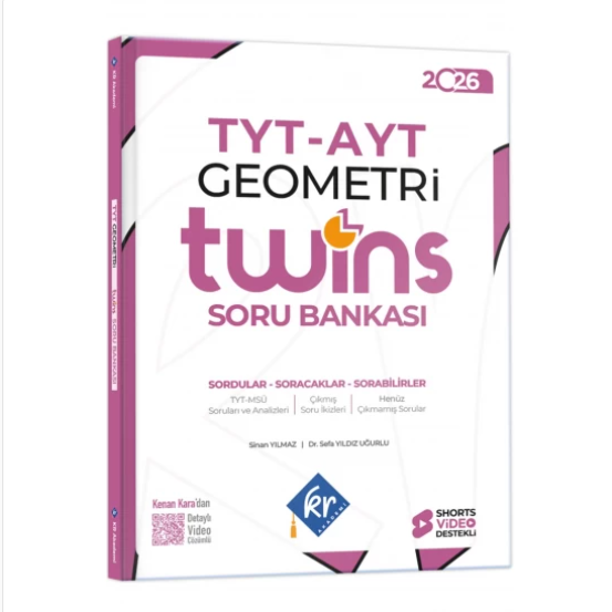 2026 TYT - AYT Twins Geometri Soru Bankası KR Akademi Yayınları