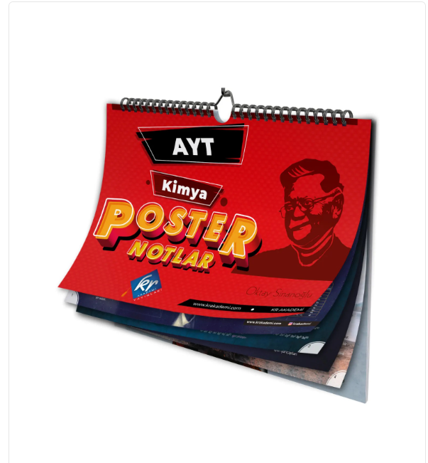 AYT Kimya Poster Notlar KR Akademi Yayınları