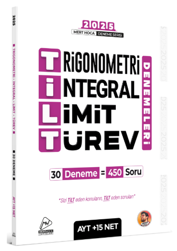 Mert Hoca AYT TİLT Denemeleri - Trigonometri İntegral Limit Türev 30'lu Deneme