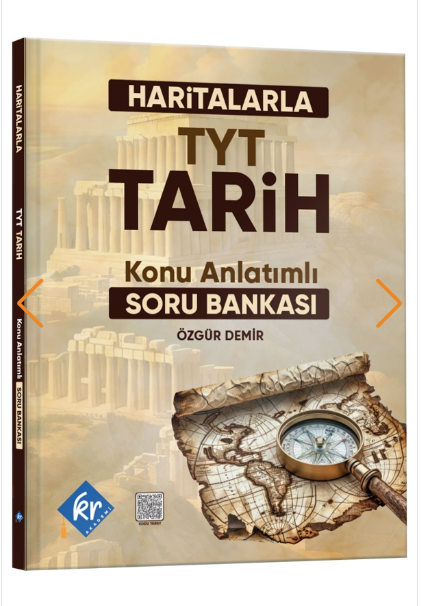 Haritalarla TYT Tarih Konu Anlatımlı Soru Bankası KR Akademi Yayınları