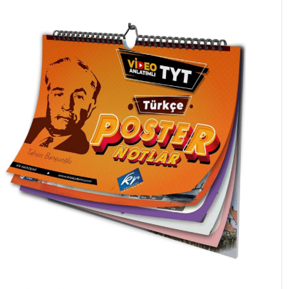 TYT Türkçe Poster Notlar KR Akademi Yayınları