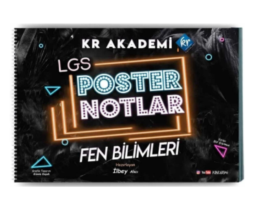 LGS Fen Bilimleri Poster Notları KR Akademi Yayınları