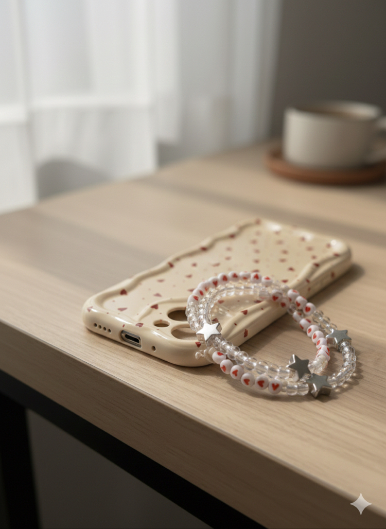 CHARM TELEFON BİLEKLİĞİ + TELEFON KABI