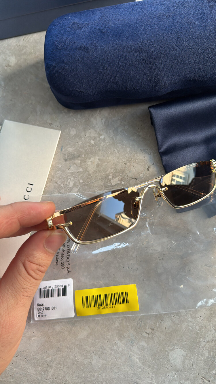 GUCCİ kahve cam ( Orıgınal )