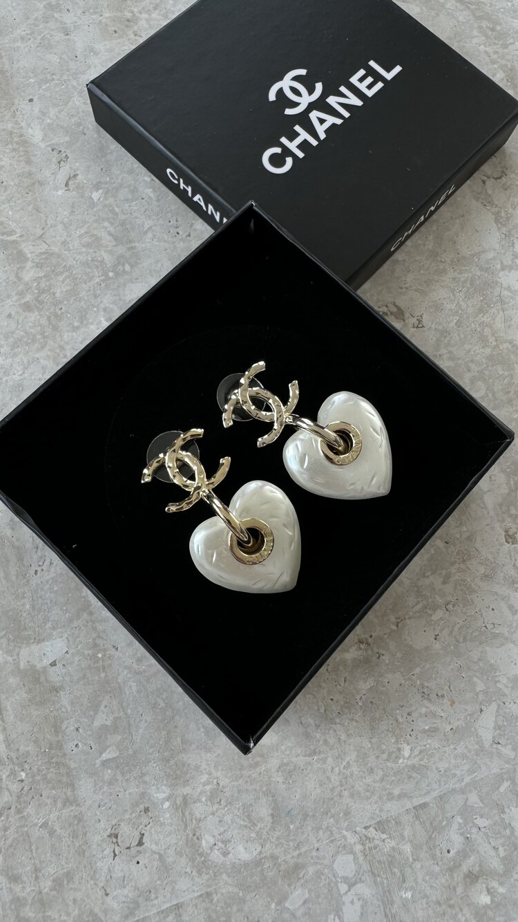 Chanel İnci Küpe