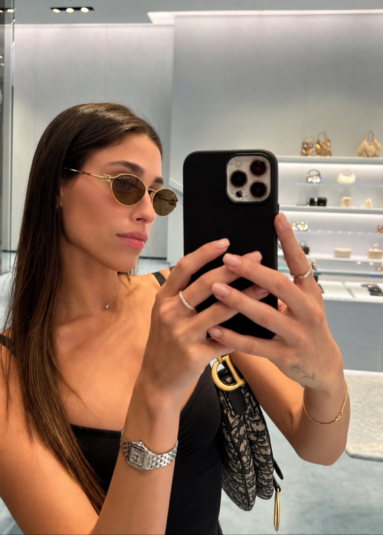 Miu miu 52ys kahve cam ( Orıgınal )