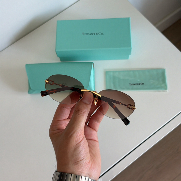 Tıffany&co Glasses Brown ( Orıgınal )