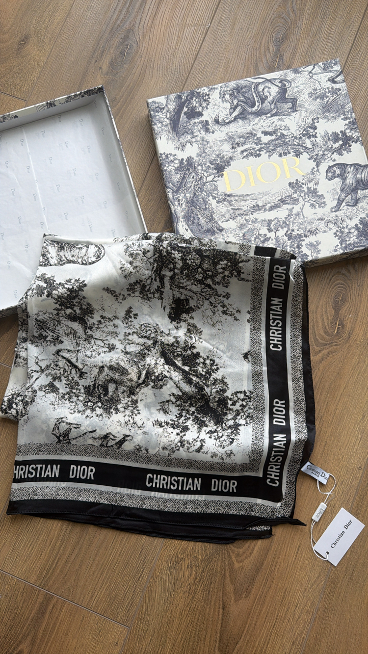 Christian Dıor Black Fular