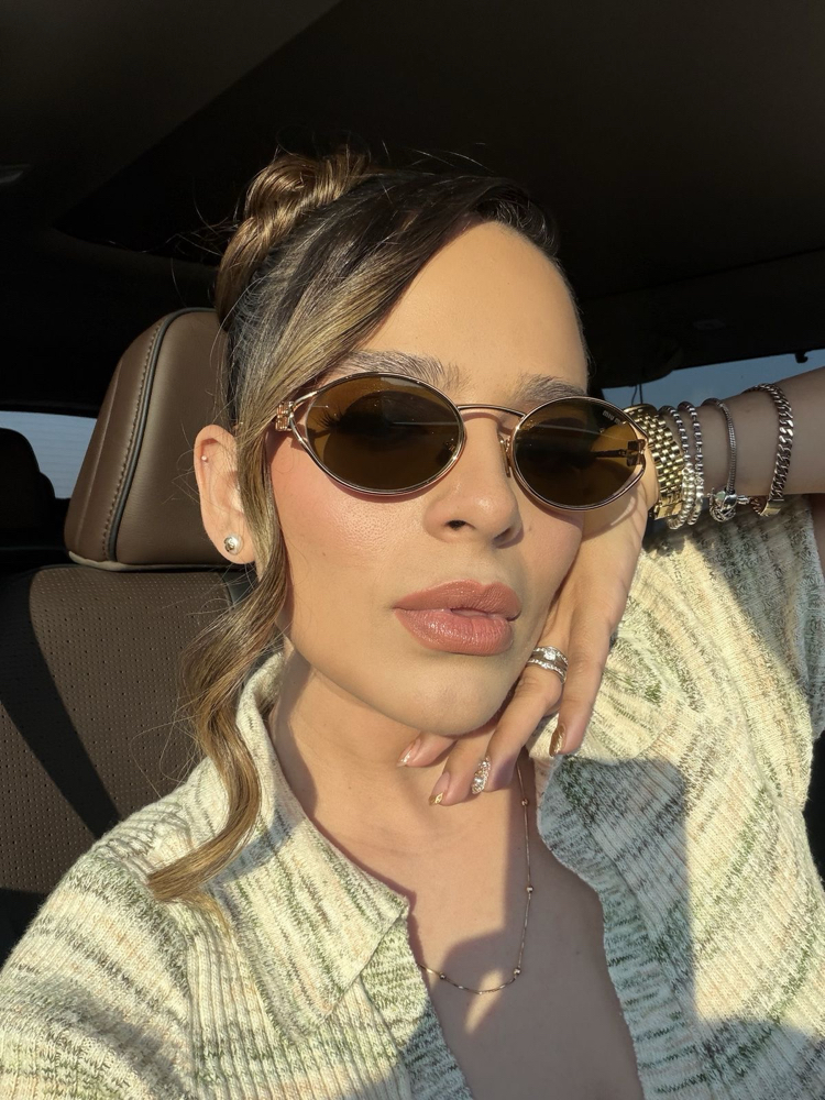 Miu miu 52ys kahve cam ( Orıgınal )
