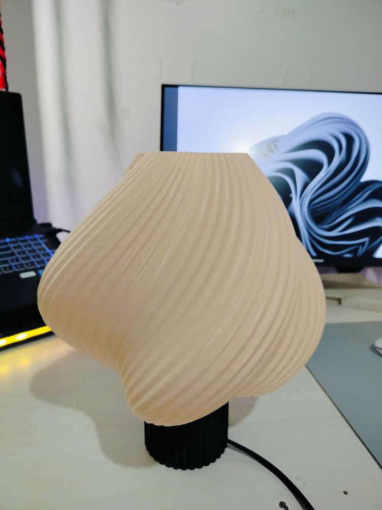 3d baskı abajur
