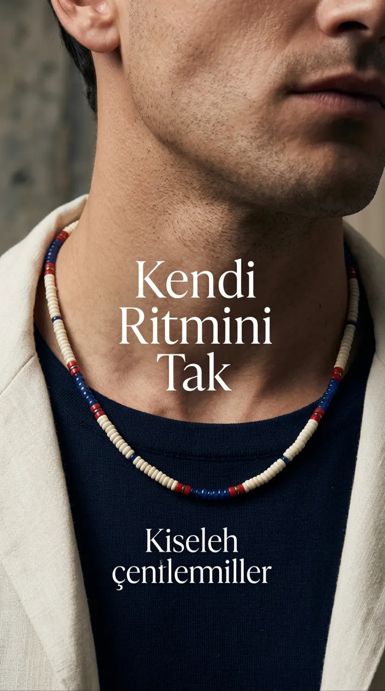 Beyaz Sedef kolye