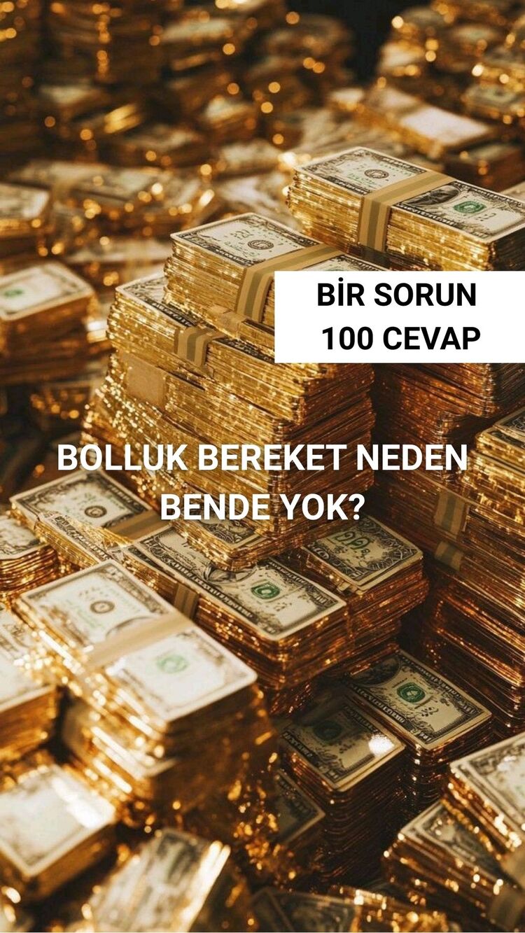 BOLLUK BEREKET NEDEN BENDE YOK?