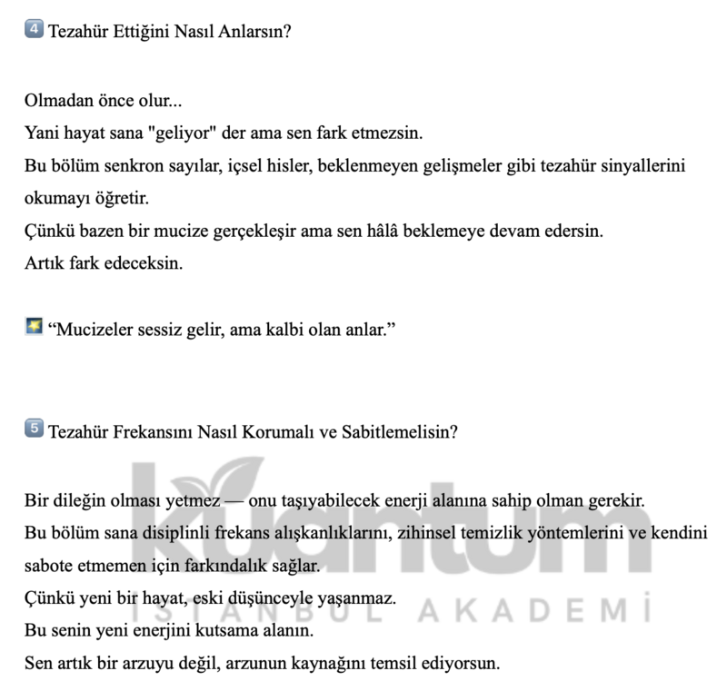 TEZAHÜRLERİM NEDEN GERÇEKLEŞMİYOR? FREKANSIMI NASIL YÜKSELTİRİM VE ENERJİ İLE HİZALARIM?