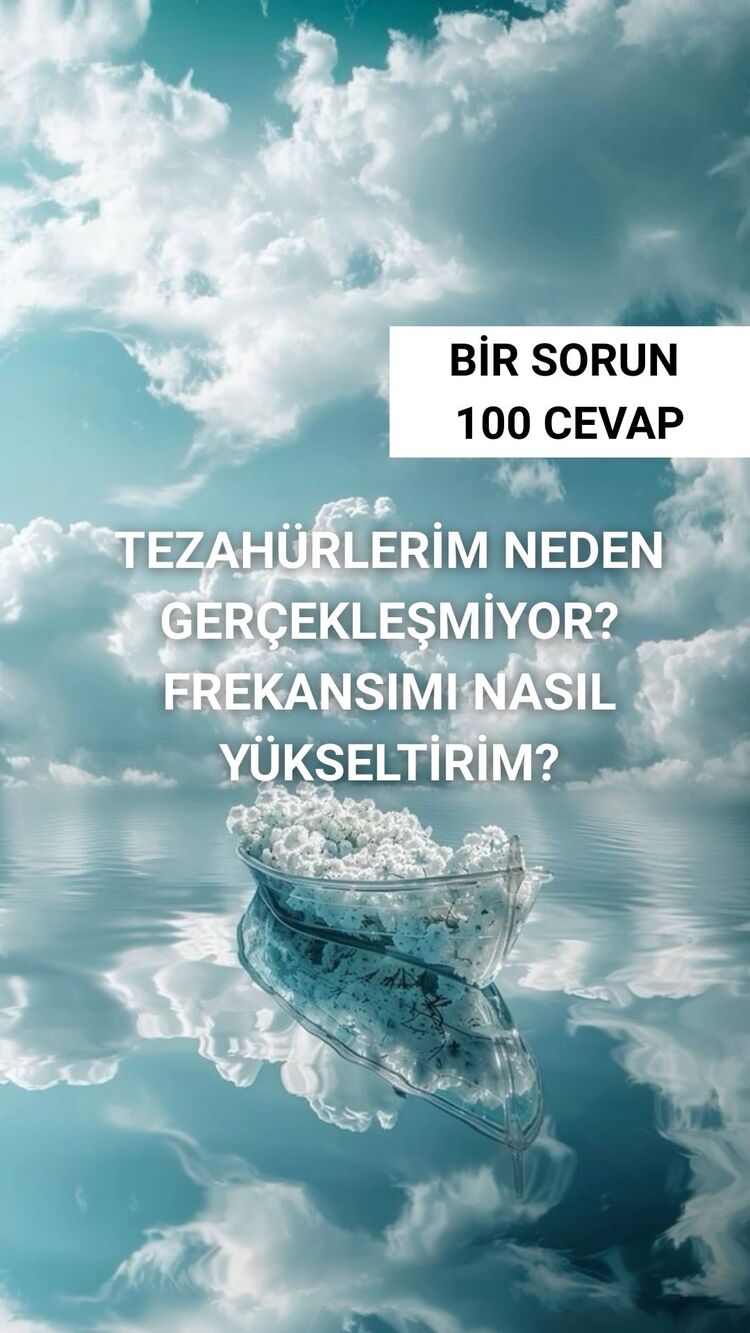 TEZAHÜRLERİM NEDEN GERÇEKLEŞMİYOR? FREKANSIMI NASIL YÜKSELTİRİM VE ENERJİ İLE HİZALARIM?