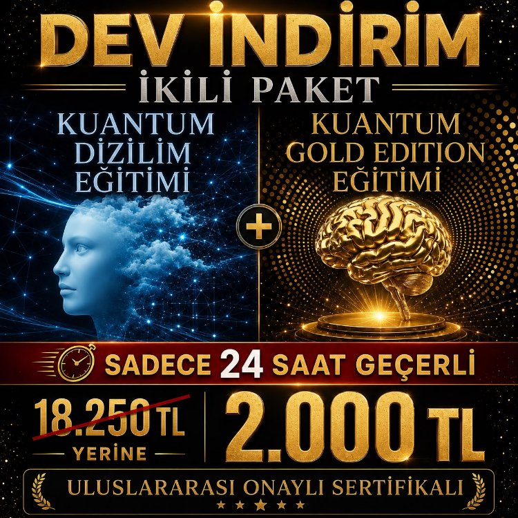 KUANTUM GOLD EDITION +KUANTUM DİZİLİM 2’Lİ PAKET (HAZIR KAYIT)