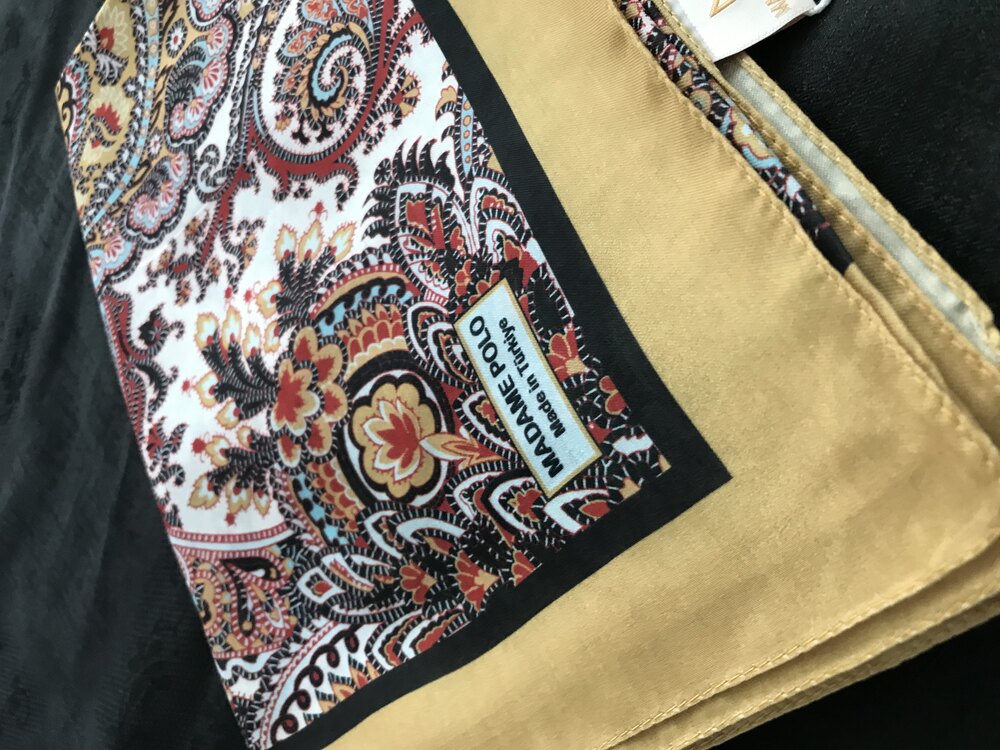 Etnik Desen Hardal Pamuklu Şal
