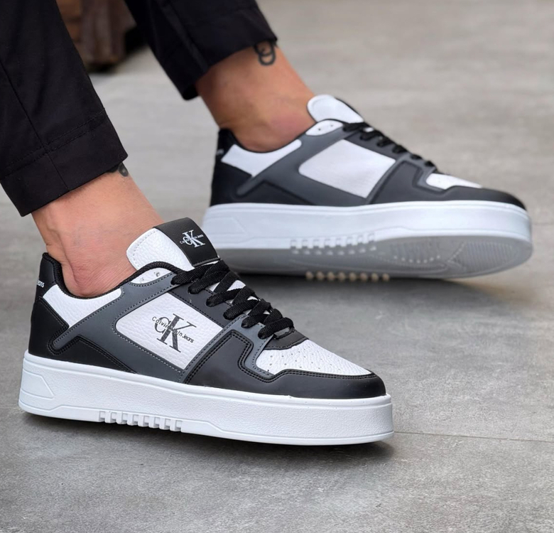 FLAŞ İNDİRİM-Calvin Klein Deri Siyah 