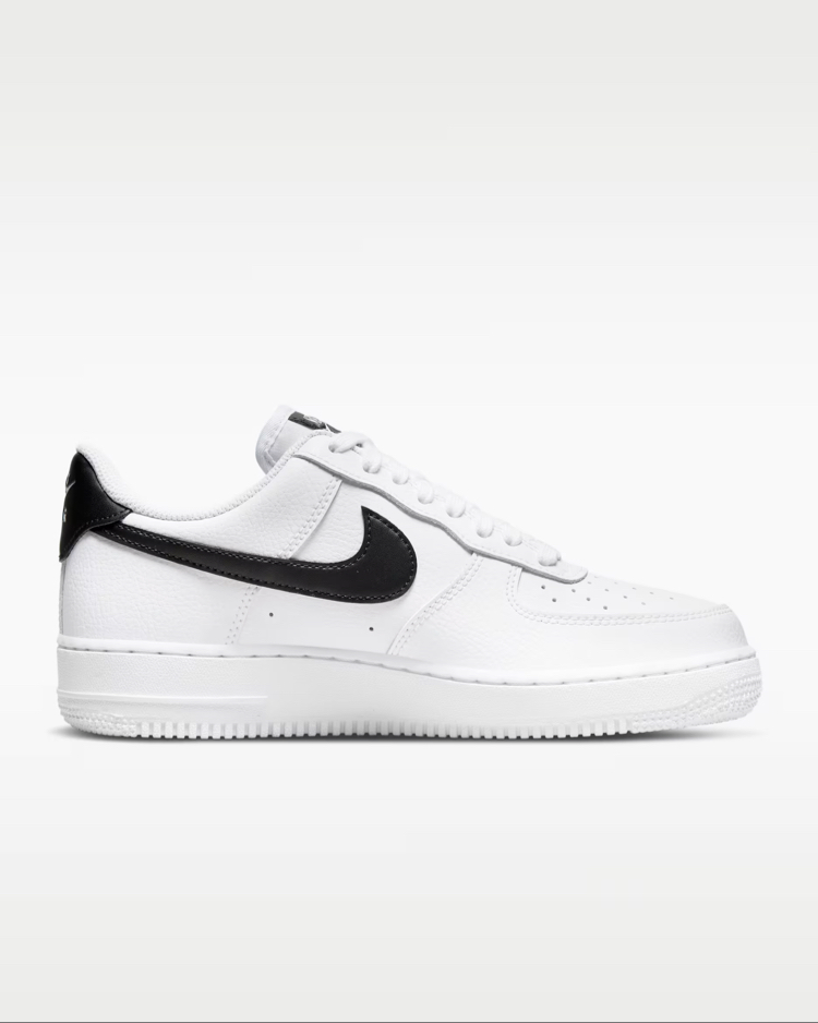 İndirim-Nike Air Force 07 White and Black