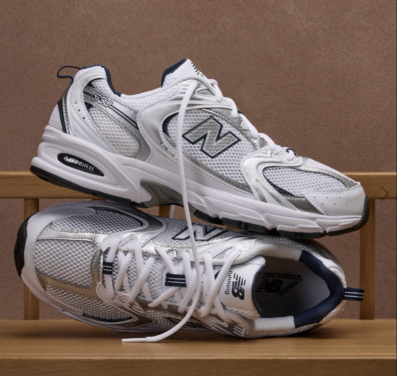 NB 530 White Navy