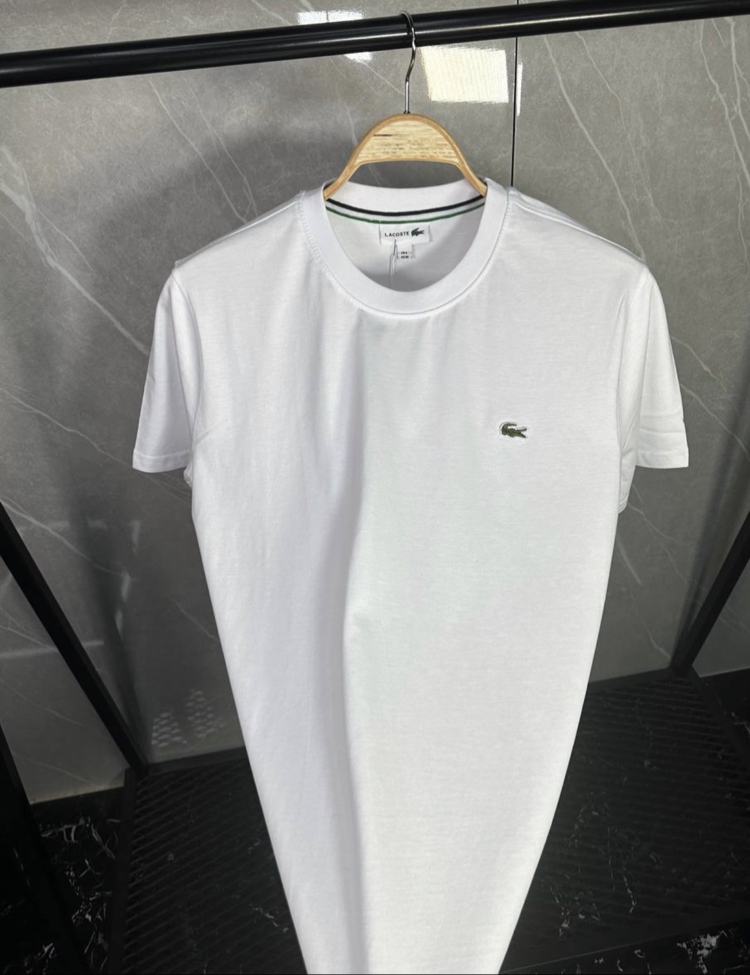 LACOSTE Tshirt Beyaz