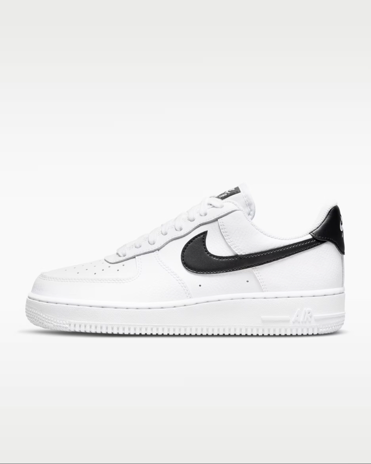 İndirim-Nike Air Force 07 White and Black