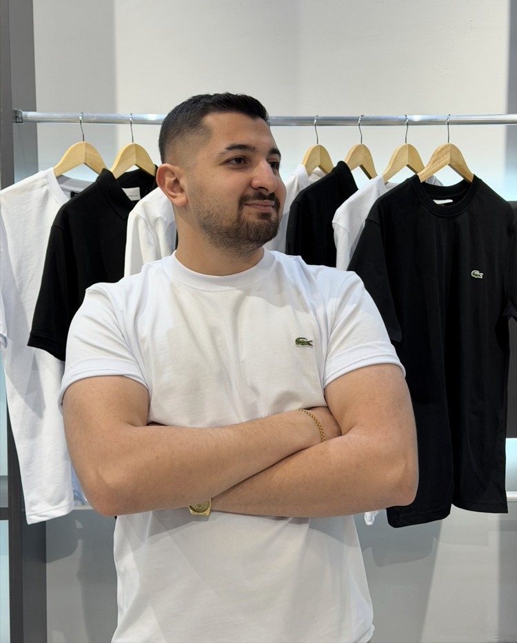 LACOSTE Tshirt Beyaz
