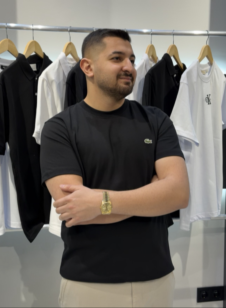 LACOSTE Tshirt Siyah
