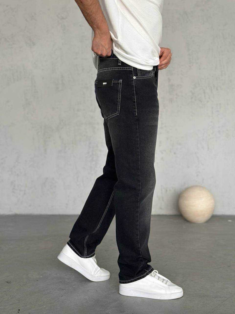 New-Baggy Siyah Pantolon