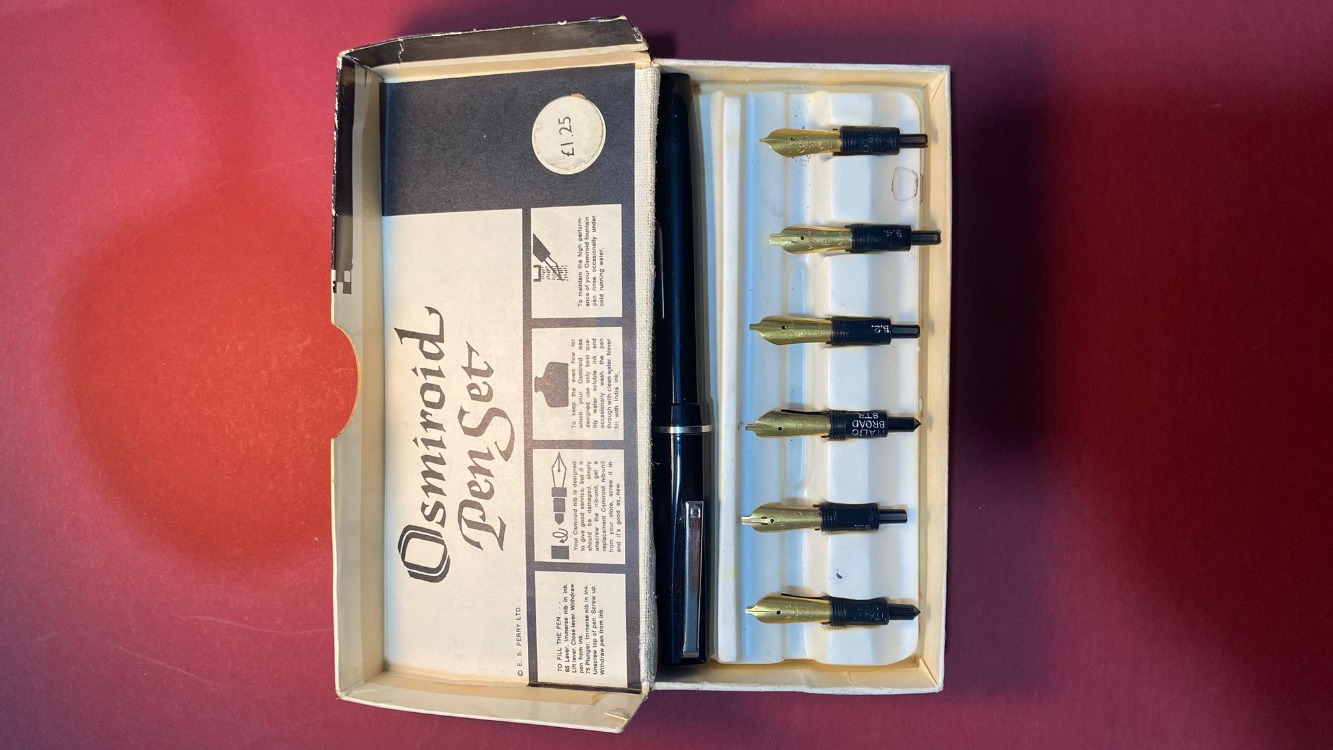 Osmiroid 22 kr altın - 65 lik / 6 nib