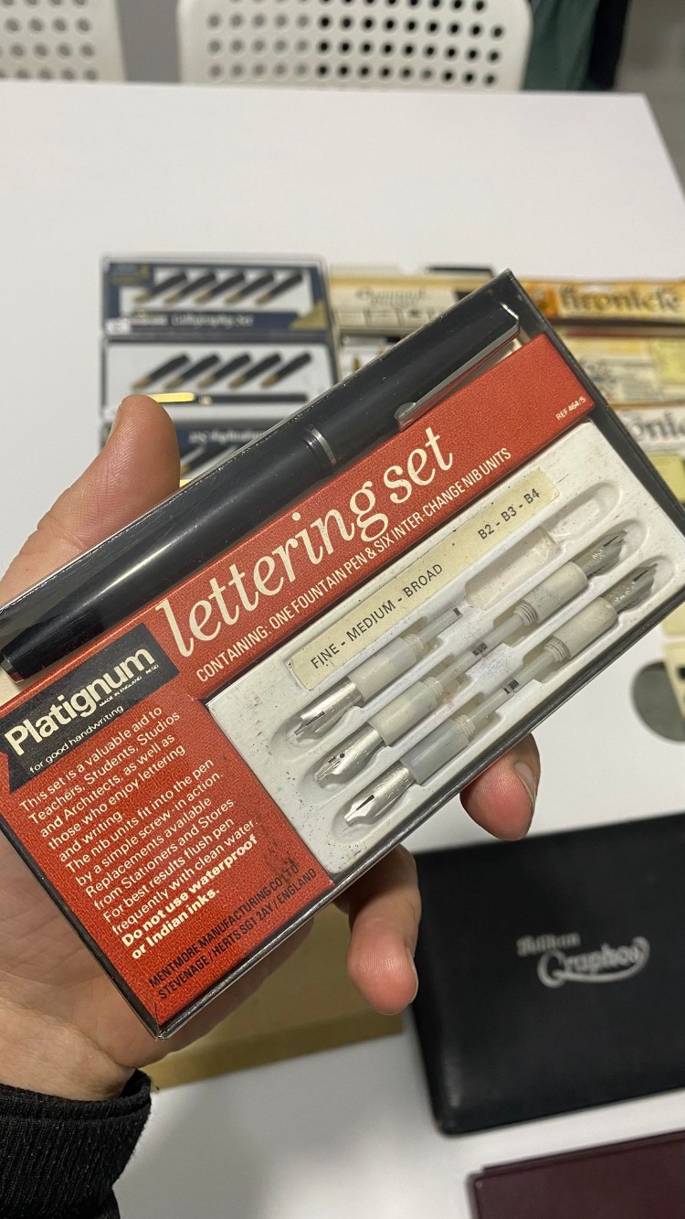 Platignum Lettering Set- 6 uç