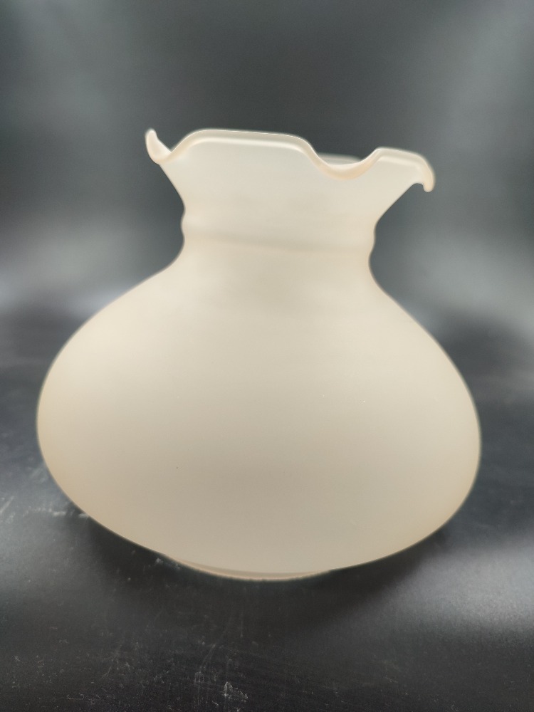 ALAATTİN MODEL AVİZE CAMI. SOMON RENKLİ (Alt yuva çapı: 11.00cm-h:14.00cm)