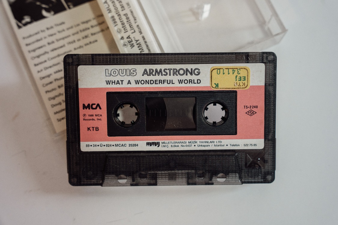 Louis Armstrong - What a Wonderful World (Kaset)