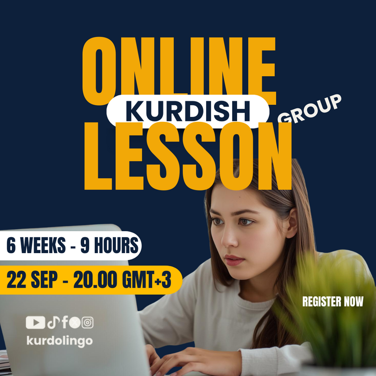 Online Kurdish (Kurmanji) A1 Level Group Class