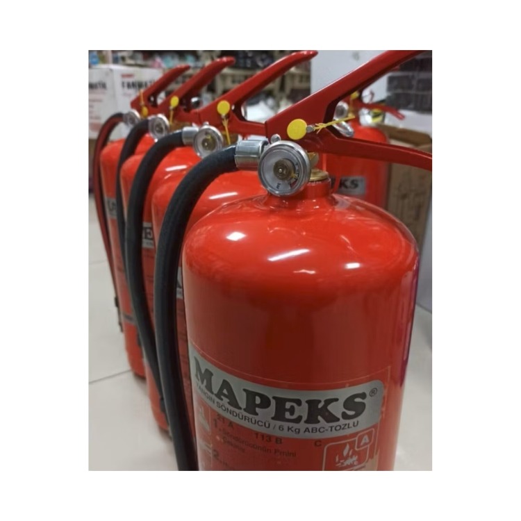 Yangın Tüpü 6 kg (MAPEKS MARKA) Kuru Kimyevi Toz