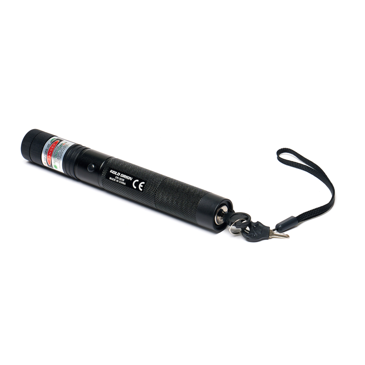 Yeşil Lazer Pointer Yüksek Güçlü Lazer Işaretçisi Şarjlı Anahtar Emniyetli