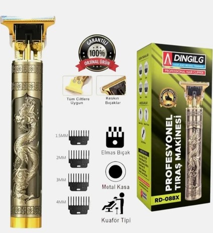Tıraş Makinesi Metal Gövdeli Dıngılg