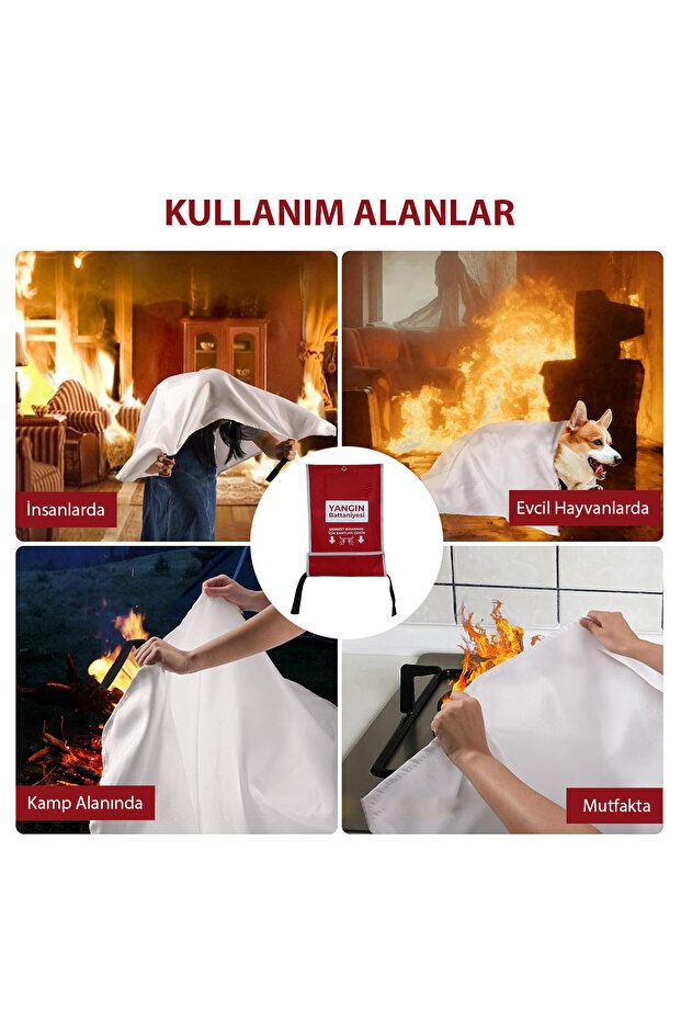 Yangın Battaniyesi 100x100cm