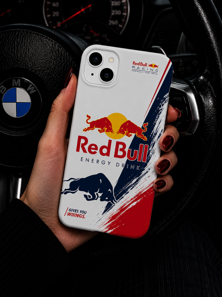 IPhone | RED BULL Özel Tasarımlı | Lansman Slikonlu Kılıf 