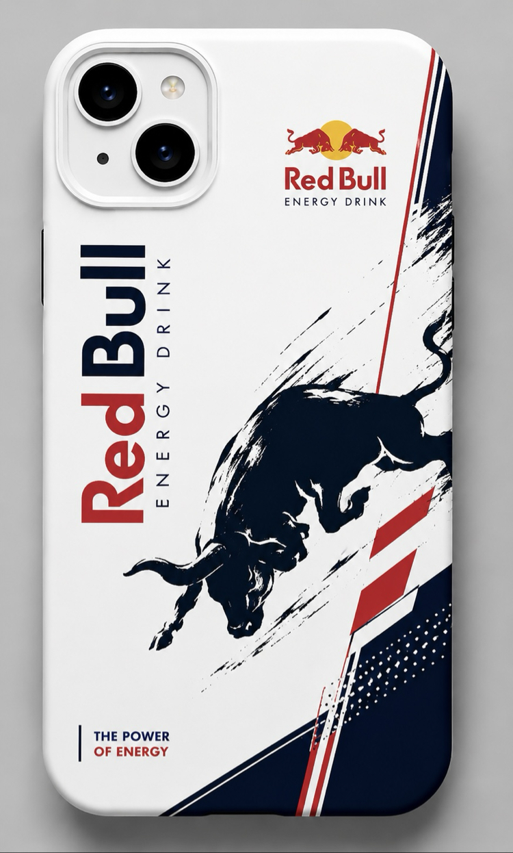 IPhone | RED BULL Özel Tasarımlı | Lansman Slikonlu Kılıf 