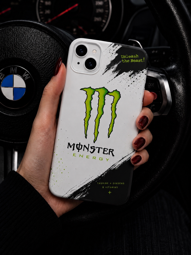 IPhone | MONSTER Özel Tasarımlı | Lansman Slikonlu Kılıf